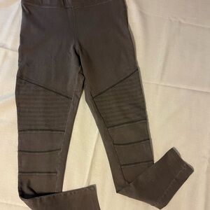 Express Dark Brownish Gray Leggings